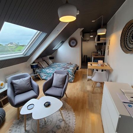 Agreable Cocon Sous Les Toits - Parking - Wifi Apartment Pleneuf-Val-Andre Exterior foto