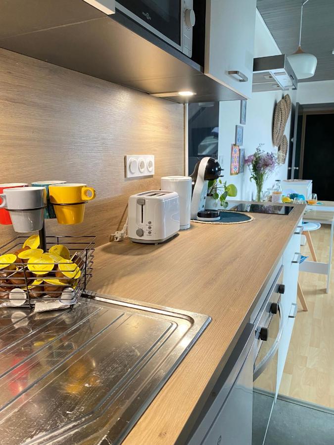 Agreable Cocon Sous Les Toits - Parking - Wifi Apartment Pleneuf-Val-Andre Exterior foto