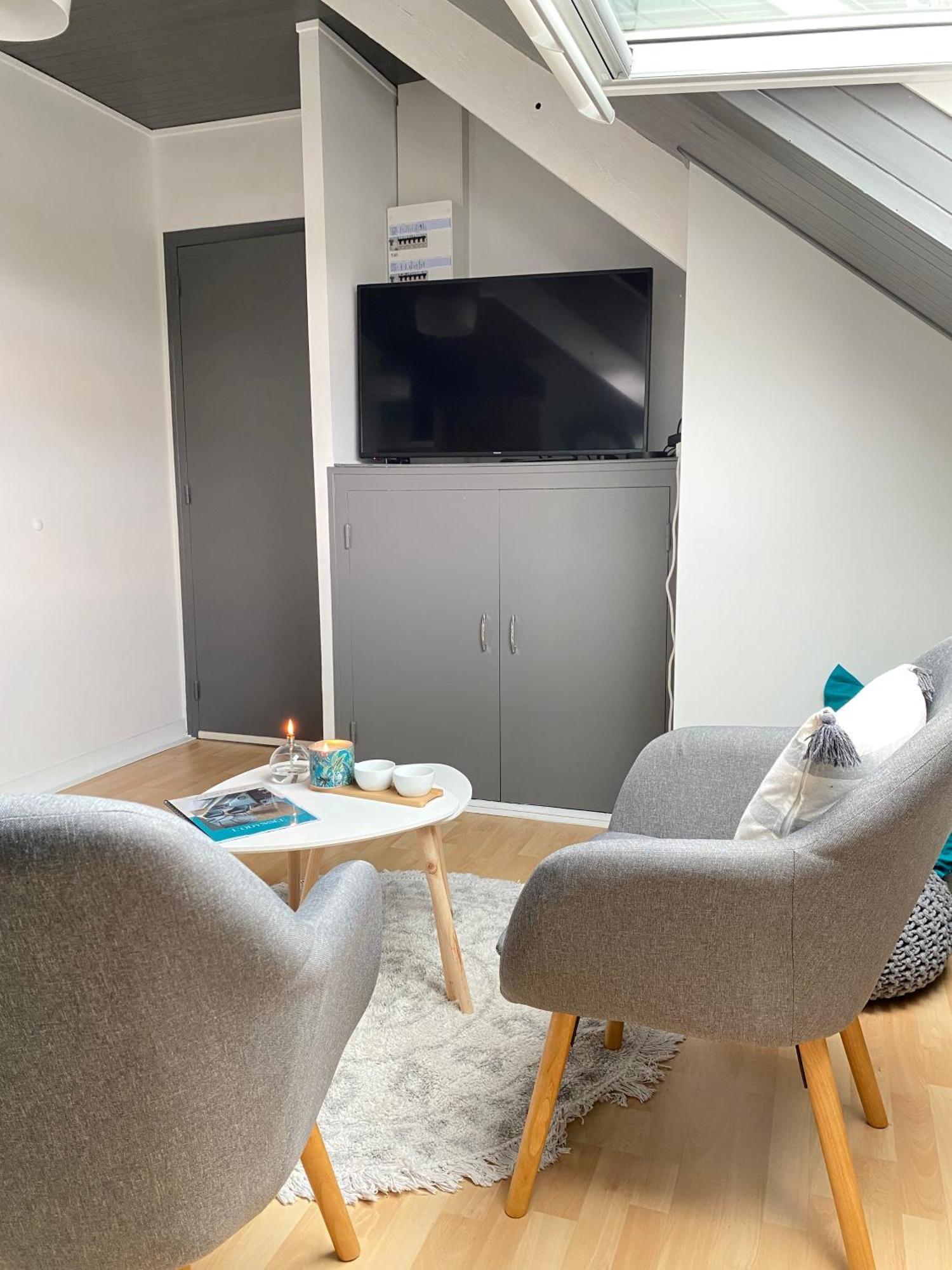 Agreable Cocon Sous Les Toits - Parking - Wifi Apartment Pleneuf-Val-Andre Exterior foto